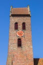 Tower of the historic church in Midwolde