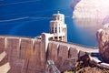 Tower on Hoover Dam in the Colorado Black Canyon