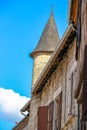 Tower of a house in Martel, Lot, Midi-PyrÃÂ©nÃÂ©es, France