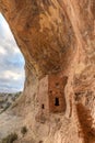 Tower House Ruin and Roarschach Figure Alcove Royalty Free Stock Photo