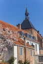 Tower and houses in the center of Amersfoort