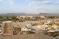 Tower houses town of Shibam, Hadramaut valley, Yemen.