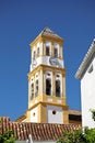 Tower of the Incarnation Church Iglesia de Nuestra in Marbella old town