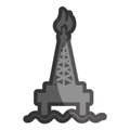 Tower industry isolated icon