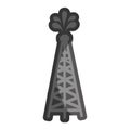 Tower industry isolated icon