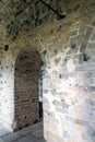 tower internals in eastern Jinshanling Great Wall Royalty Free Stock Photo