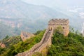 tower internals in eastern Jinshanling Great Wall Royalty Free Stock Photo