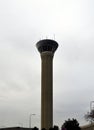 Tower on the International Airport Charles de Gaulle, Paris Royalty Free Stock Photo