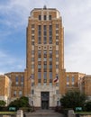 Tower at Jefferson County Courthouse in Beaumont Texas