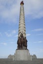 Tower of the Juche Idea, Pyongyang Royalty Free Stock Photo