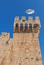 Tower of Kamerlengo castle (1437). Trogir, Croatia
