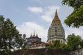 Tower of Kek Lok Si Buddhist temple Royalty Free Stock Photo