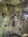 Inside Grace OâMalleyâs Castle at Kildavnet, Achill