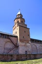 Tower Kokui of Novgorod Kremlin. Royalty Free Stock Photo