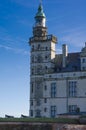 Tower of the Kronborg Castle, Denmark Royalty Free Stock Photo