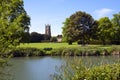 Picturesque Cotswolds, Cirencester church and park