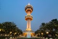 Tower landmark of Suphanburi. Royalty Free Stock Photo