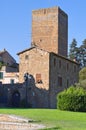 Tower of Lavello. Tuscania. Lazio. Italy. Royalty Free Stock Photo