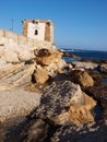 Tower of Ligny, Trapani, Sicily, Italy Royalty Free Stock Photo