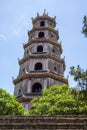 Tower of the Linh Mu Pagoda - HuÃÂ©, Vietnam, Asia