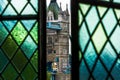Tower of London Bridge from the White Tower Royalty Free Stock Photo