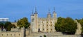 Tower of London Castle in London, England Royalty Free Stock Photo