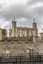 Tower of London Castle in London England Royalty Free Stock Photo