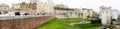 Tower of London - entering through the gate Royalty Free Stock Photo