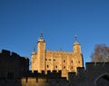 Tower of London exterior detail, London, United Kingdom Royalty Free Stock Photo