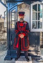 The Tower of London Famous Beefeater Royal Guard