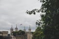 Tower of London - Part of the Historic Royal Palaces, housing the Crown Jewels Royalty Free Stock Photo