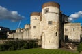 The Tower of London - Part of the Historic Royal Palaces, housing the Crown Jewels. Royalty Free Stock Photo