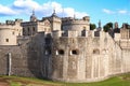 The Tower of London - Part of the Historic Royal Palaces, housing the Crown Jewels. Royalty Free Stock Photo