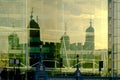 Tower of London refected Royalty Free Stock Photo