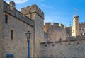 Tower of London (started 1078) Royalty Free Stock Photo