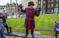 Tower of London Tour by a Yeomen Warder Royalty Free Stock Photo