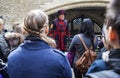 Tower of London Tour by a Yeomen Warder Royalty Free Stock Photo