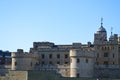 Tower of london wall Royalty Free Stock Photo