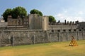 Tower of london walls Royalty Free Stock Photo