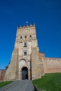 Tower of Lutsk Castle. Old fortress Ukraine Royalty Free Stock Photo