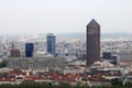 Tower in Lyon Part-Dieu Royalty Free Stock Photo