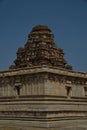 The tower of Maha-Mantapa, the great hall inside Vijaya Vittala Temple at Humpi