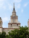 Tower of Main Building of Moscow State University