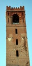 Tower in the main square, in Castelfranco Veneto, Italy Royalty Free Stock Photo