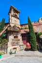 Tower at Marionette Theatre square in Tbilisi, Georgia Royalty Free Stock Photo