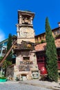 Tower at Marionette Theatre square in Tbilisi, Georgia