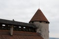 Tower of the medieval Bled castle Royalty Free Stock Photo