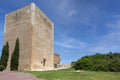 Tower in medieval castle located in the city of Lorca, Murcia, Spain