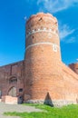 Tower of medieval Castle of the Masovian Dukes in Ciechanow, Poland