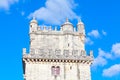 Tower of the medieval city of Belem